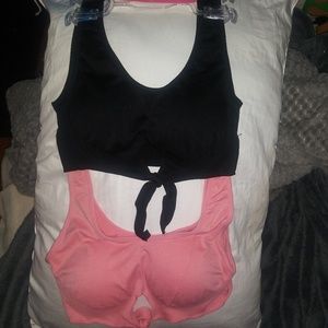 Two brand new Xoxo Sport Bras
